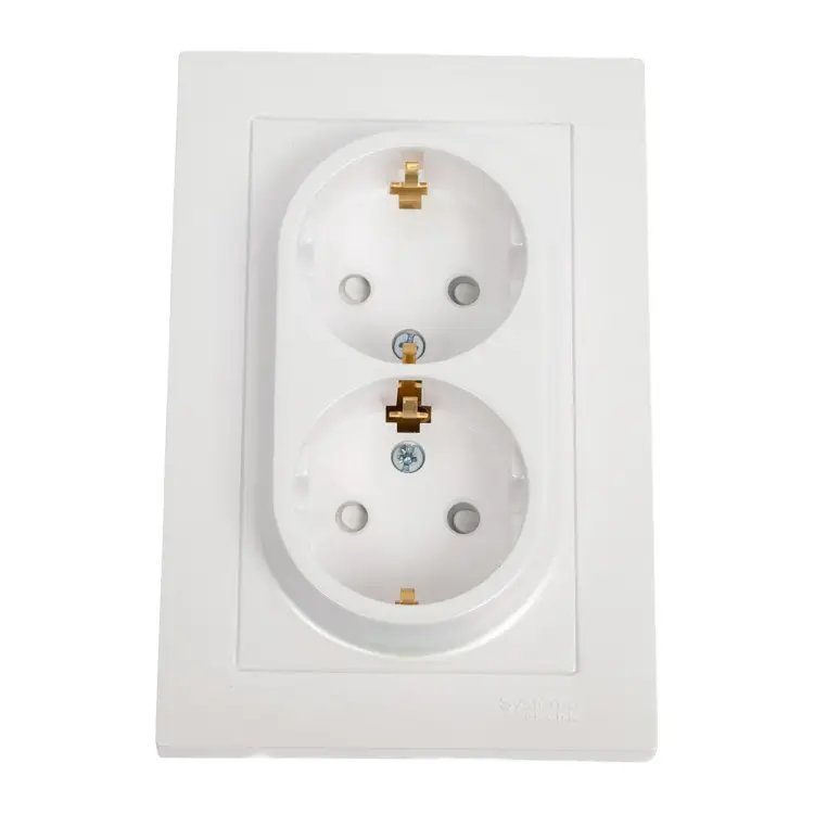 Двойная розетка Systeme Electric AtlasDesign ATN000426