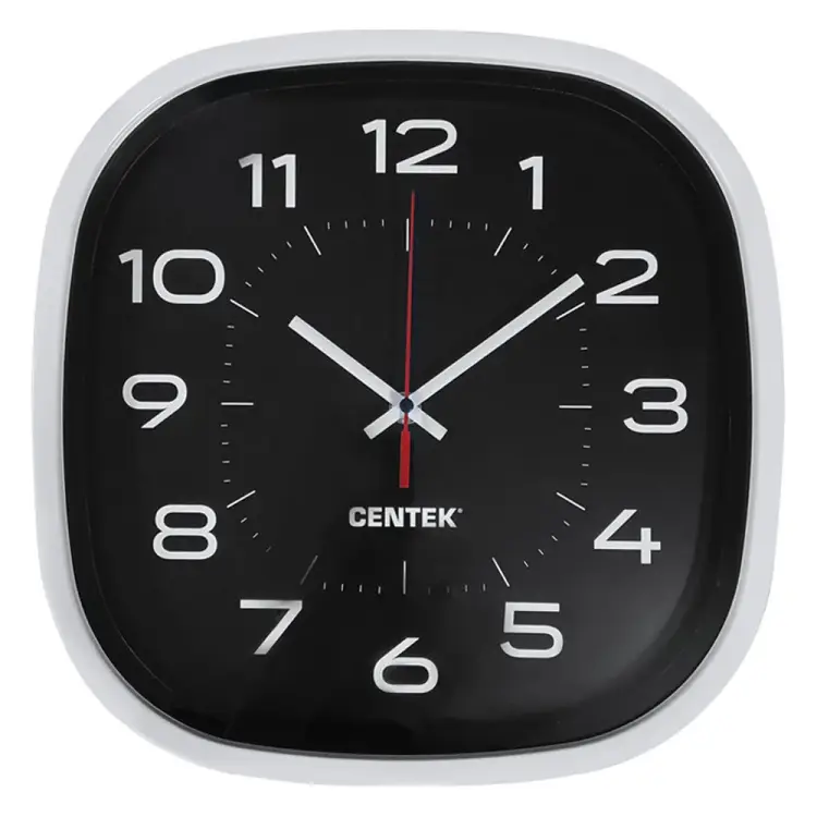 Настенные часы Centek CT-7106 Black