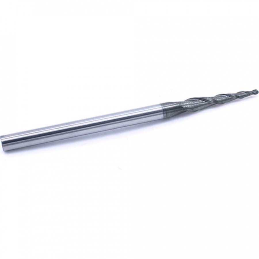 Спиральная двухзаходная конусная сферическая фреза DJTOL NX2QX63030 644