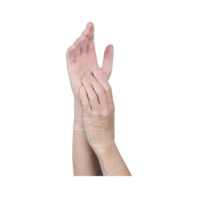 Виниловые неопудренные перчатки Рыжий кот 008342