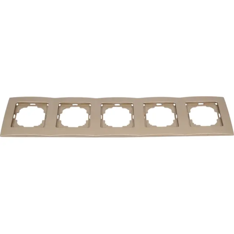 Пятиместная рамка Nilson Touran metallic 24150095