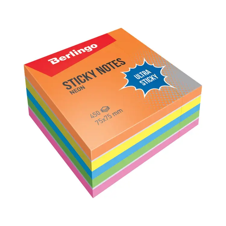 Самоклеящийся блок Berlingo Ultra Sticky LSn_40202
