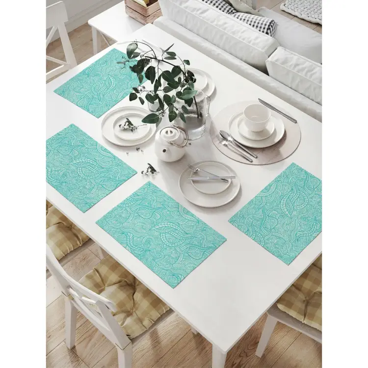 Комплект тканевых салфеток для сервировки стола JOYARTY np_33751