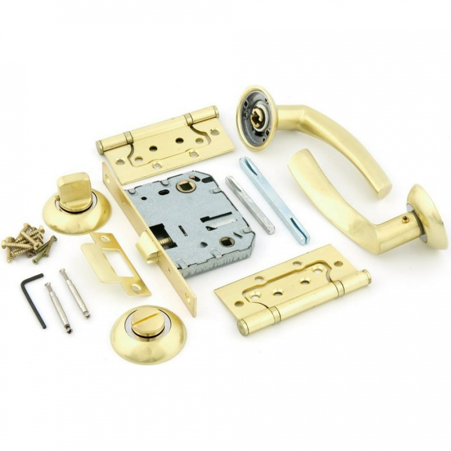 Межкомнатный комплект Фабрика замков FZ SET 03-C 170 2H BK SG