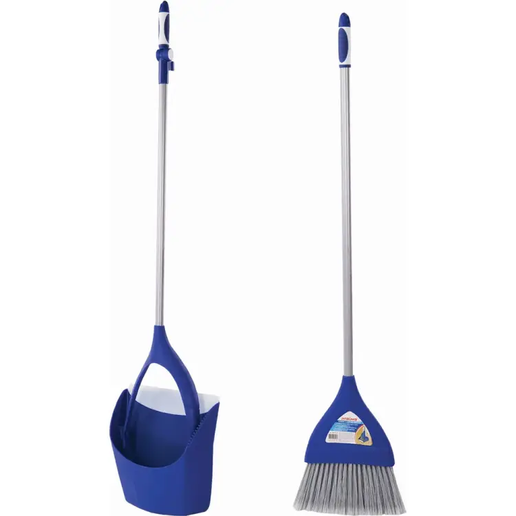 Совок с щеткой для мусора LAIMA 601474