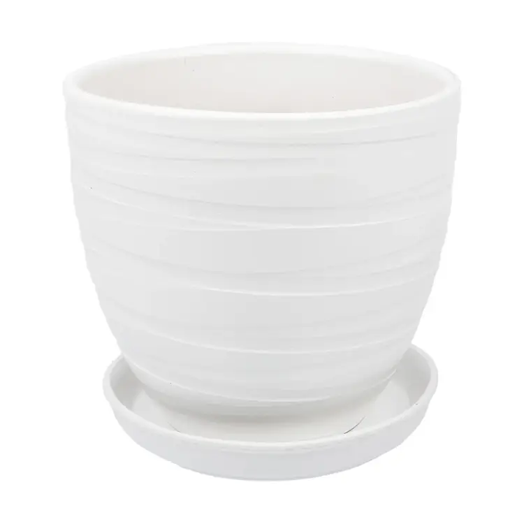 Керамический горшок Вещицы рельеф BH-94-2