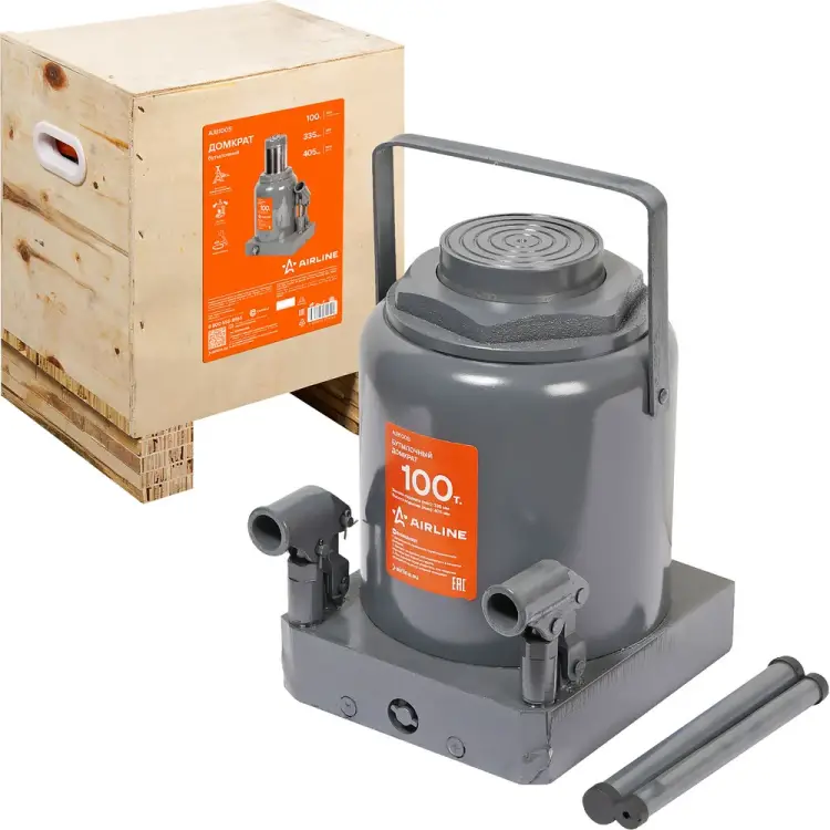 Бутылочный домкрат Airline AJB100S