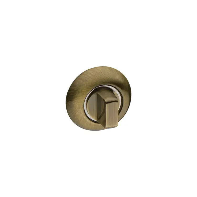 Круглая дверная завертка Kerron DN7900 AB/CP