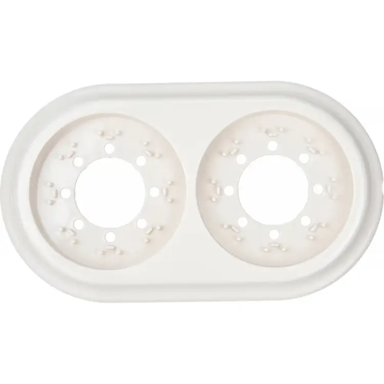 Двухместная рамка BYLECTRICA РЕТРО ЮЛИГ.735212.471 бежевый