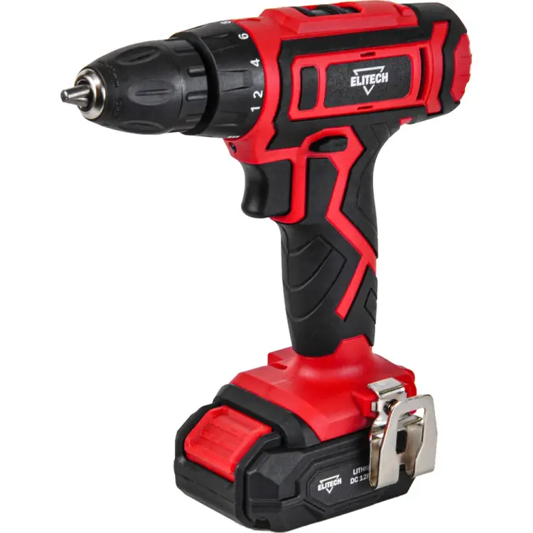 Аккумуляторная дрель Elitech домашний мастер да 122сл 202413 Аккумуляторная дрель Elitech домашний мастер да 122сл 202413