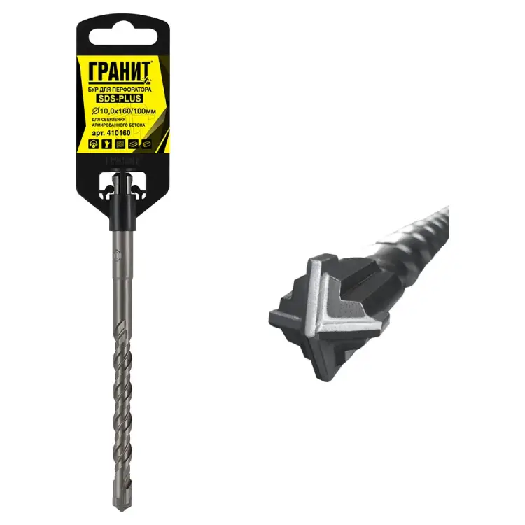Бур sds-plus Гранит Quadro-X 410160