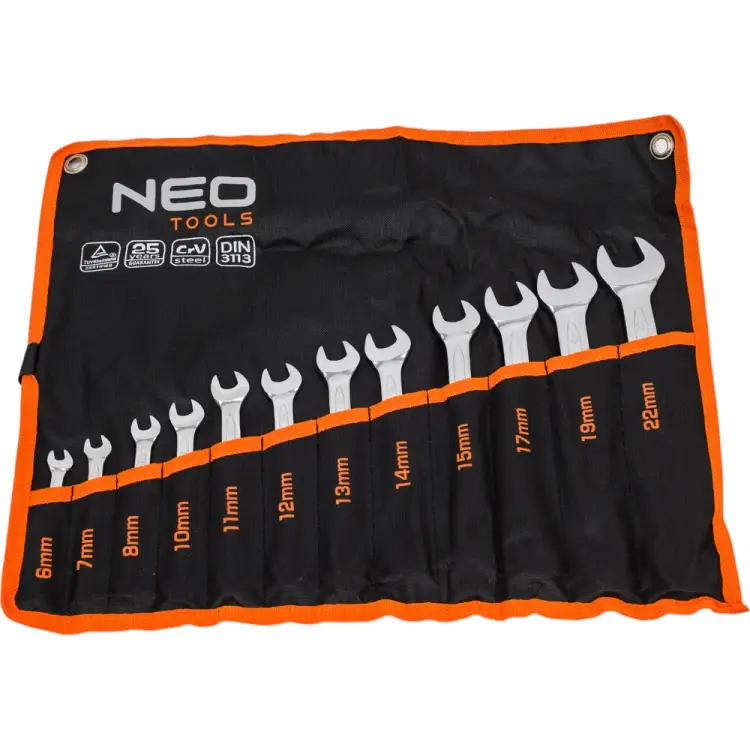 Набор комбинированных ключей NEO Tools 09-752 Набор комбинированных ключей NEO Tools 09-752