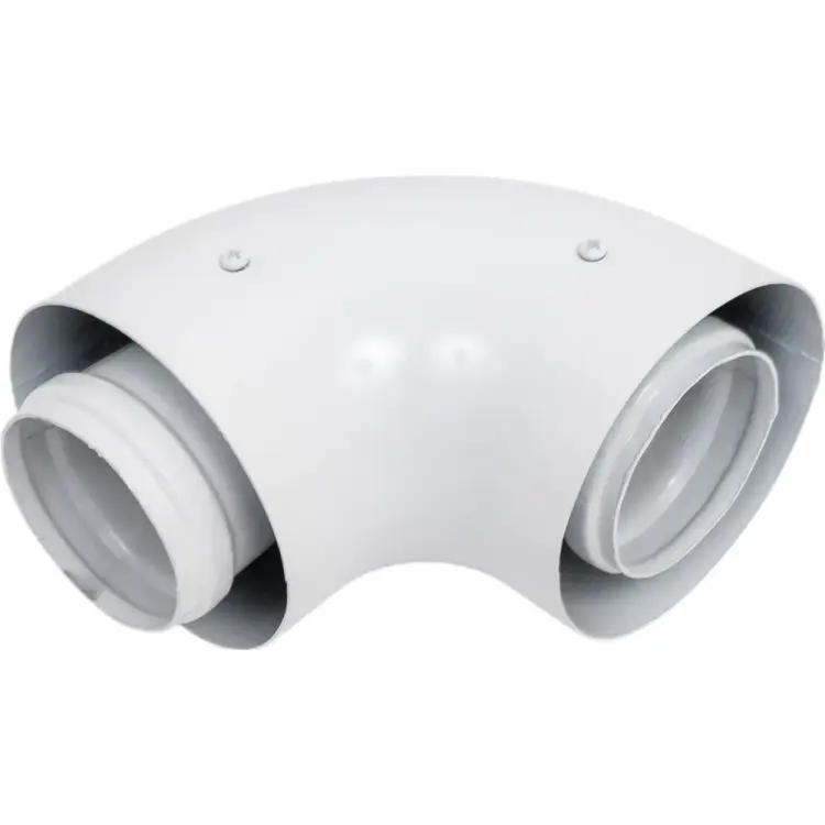 Отвод коаксиальный KRATS 60/100 (Bosch, Buderus, Navien S/C/E, Baxi Nova/Classic, Federica Bugatti, Baltur, Лемакс, Fondital  K-02F