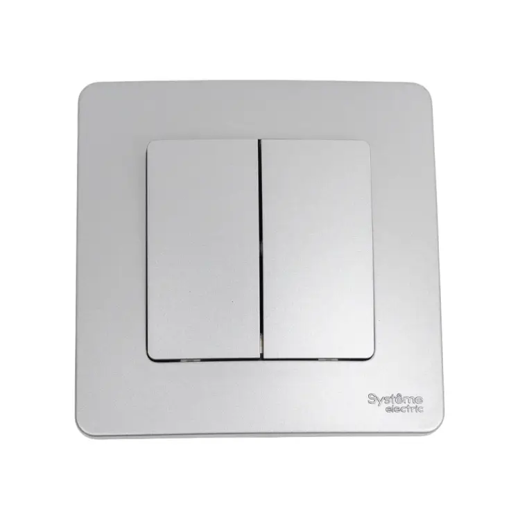 Двухклавишный выключатель Systeme Electric BLANCA BLNVS010503