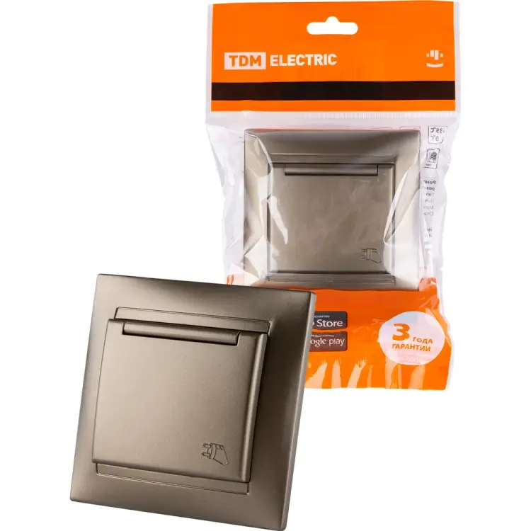 Розетка TDM ELECTRIC Лама SQ1815-0726