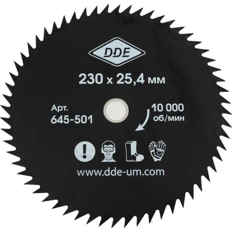 Диск для триммера DDE WOOD CUT 645-501