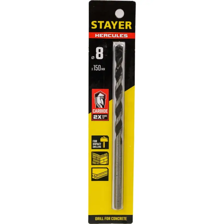 Сверло по бетону STAYER Professional Hercules 2915-150-08_z01