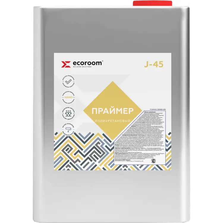 Полиуретановый праймер ECOROOM J-45 ER-Pri-441-1-5