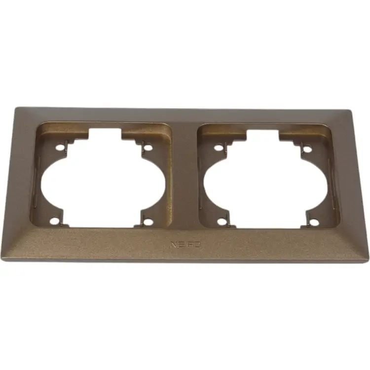 Горизонтальная двухместная рамка NE-AD Aras 93-25-16