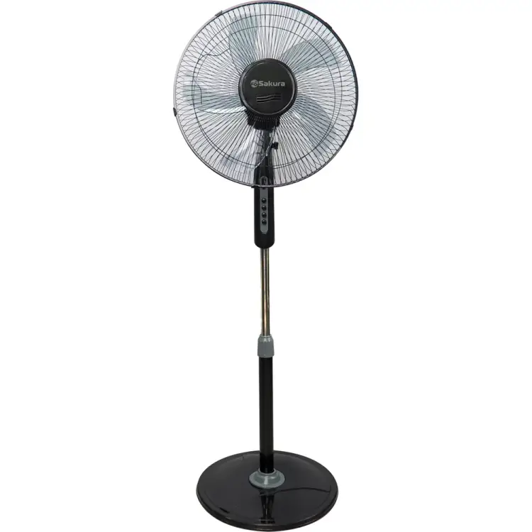 Напольный вентилятор Sakura SA-17BK черный РТ-00069520 Напольный вентилятор Sakura SA-17BK черный РТ-00069520