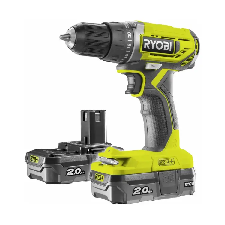 Аккумуляторная дрель-шуруповерт Ryobi R18DD2-220S 5133003821 Аккумуляторная дрель-шуруповерт Ryobi R18DD2-220S 5133003821