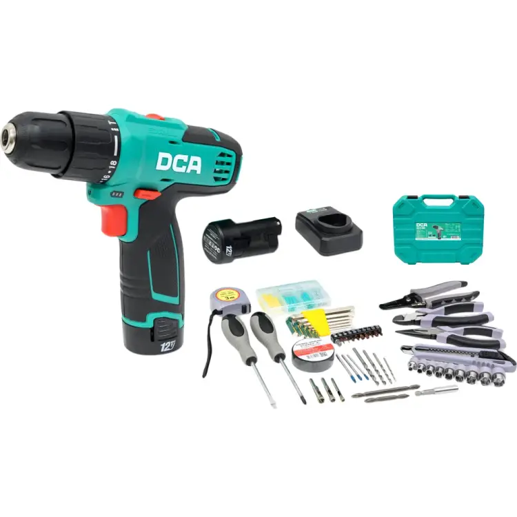 Аккумуляторная дрель шуруповерт DCA ADJZ1202i Аккумуляторная дрель шуруповерт DCA ADJZ1202i