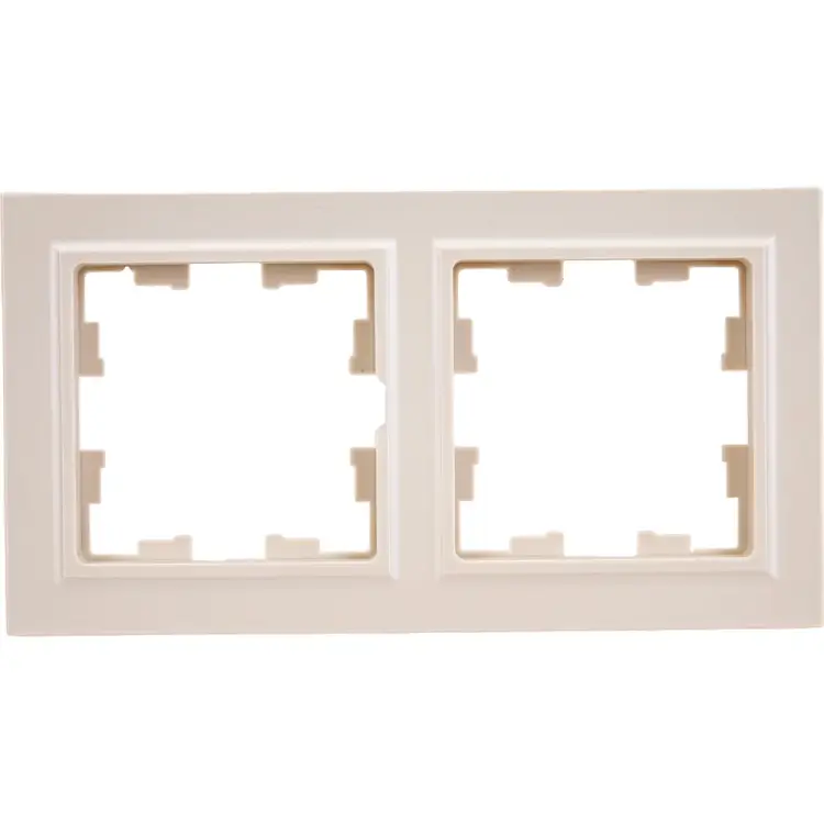 Двухместная рамка IEK Brite ру-2-бркр BR-M22-K10