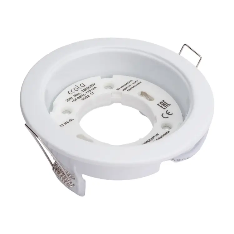 Встраиваемый светильник Ecola FW53GLECB