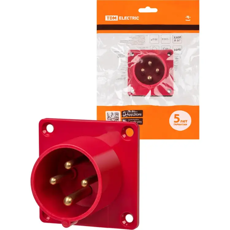 Скрытая вилка TDM ELECTRIC 614 SQ0607-0002