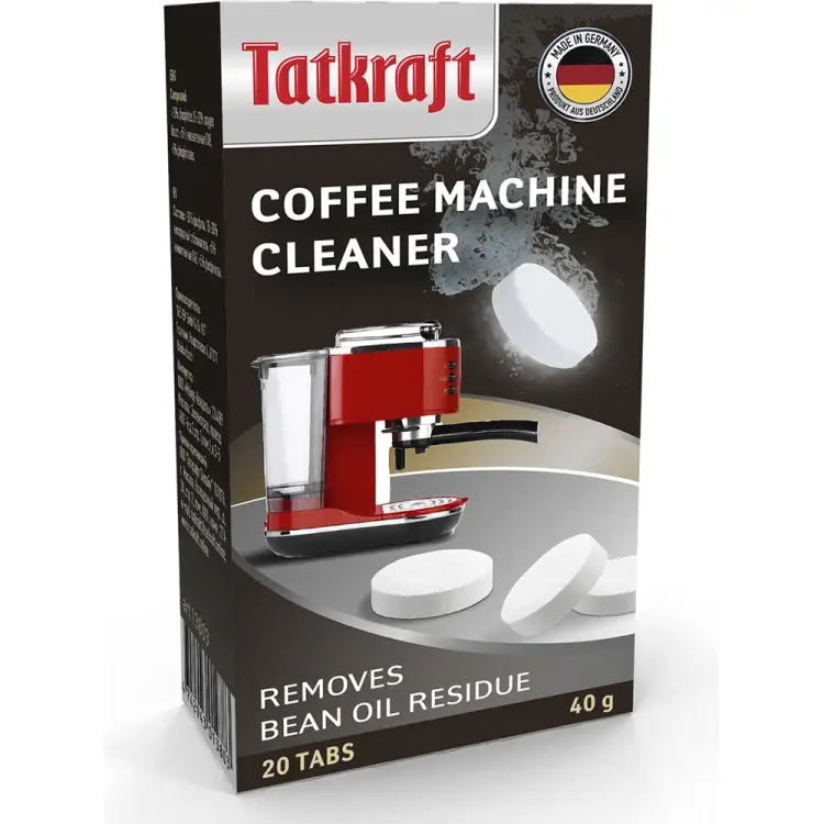 Таблетки для кофемашины от кофейных масел Tatkraft 13803