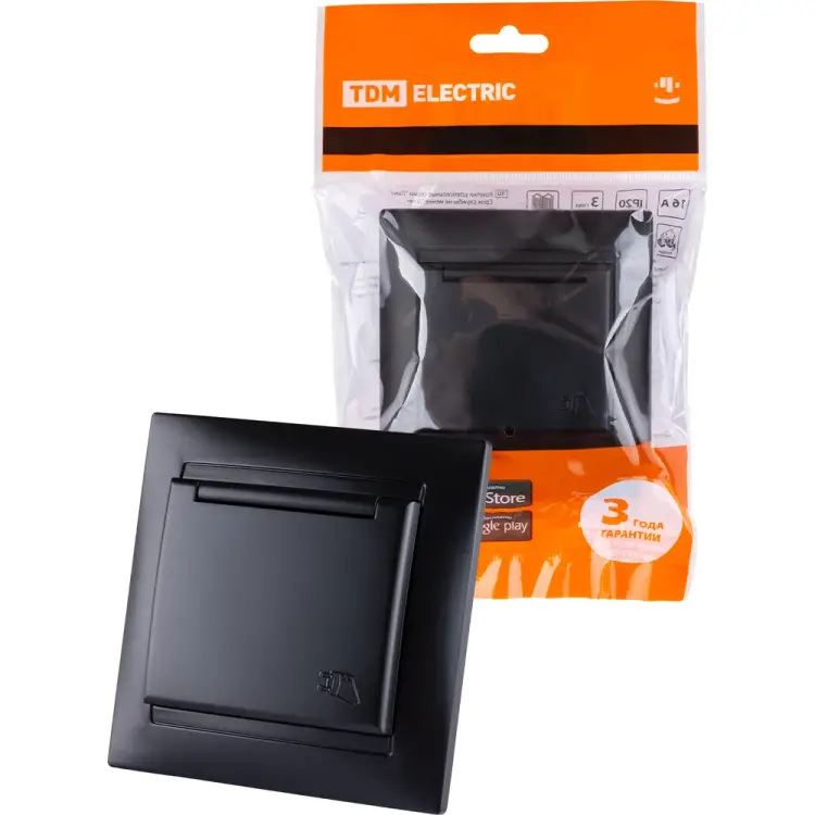 Розетка TDM ELECTRIC Лама SQ1815-0614