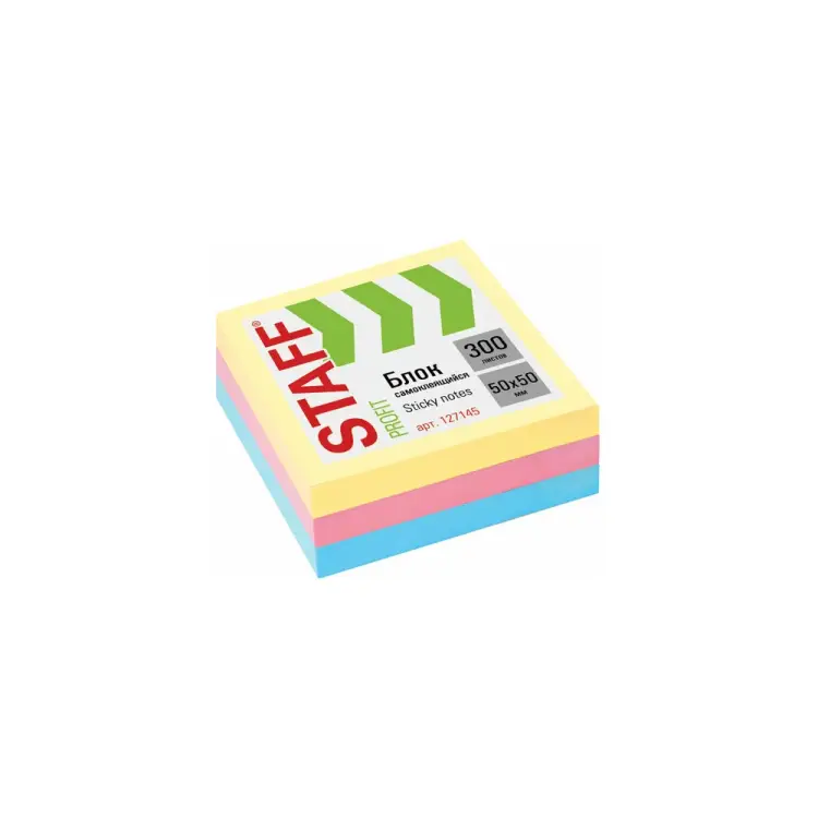 Самоклеящийся блок-стикеры Staff 127145