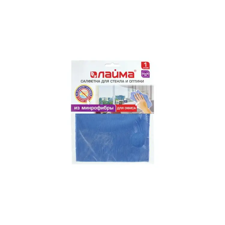 Салфетка для стекла и оптики LAIMA 601256