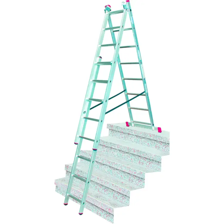 Трехсекционная лестница Krause Corda 3х8 013385