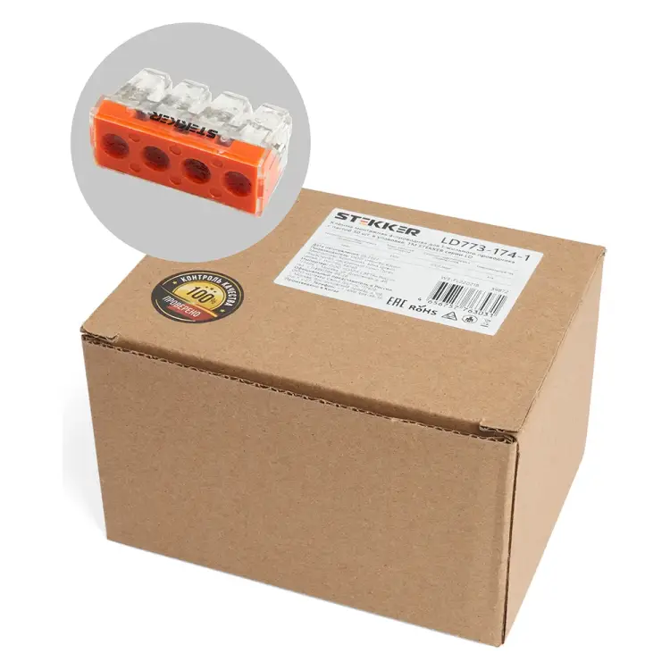 Клемма STEKKER LD773-174-1 39872