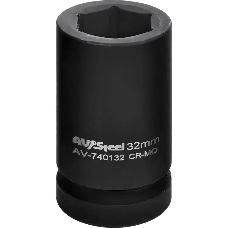 Шестигранная удлиненная головка ударная AV Steel AV-740132 Шестигранная удлиненная головка ударная AV Steel AV-740132