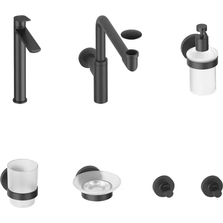 Высокий смеситель для накладной раковины Wellsee ICON! for life 201000312