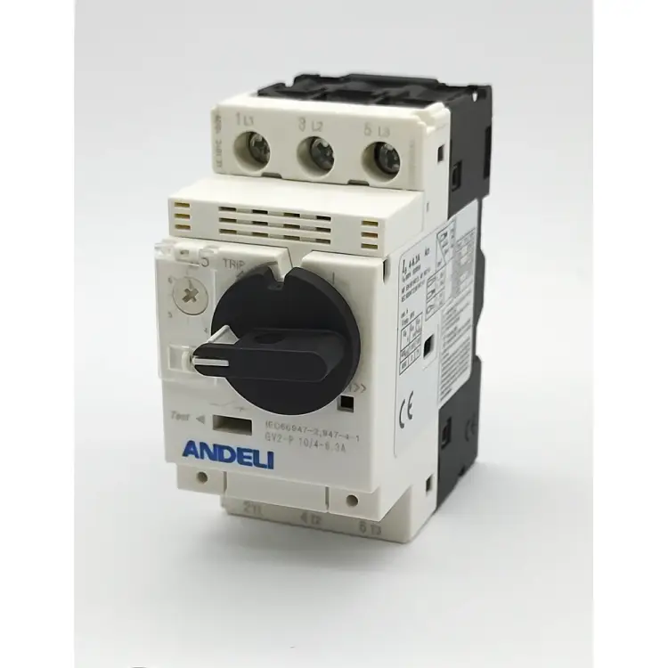 Пускатель ANDELI gv2-p10 4a~6.3a с поворотной ручкой ADL06-623