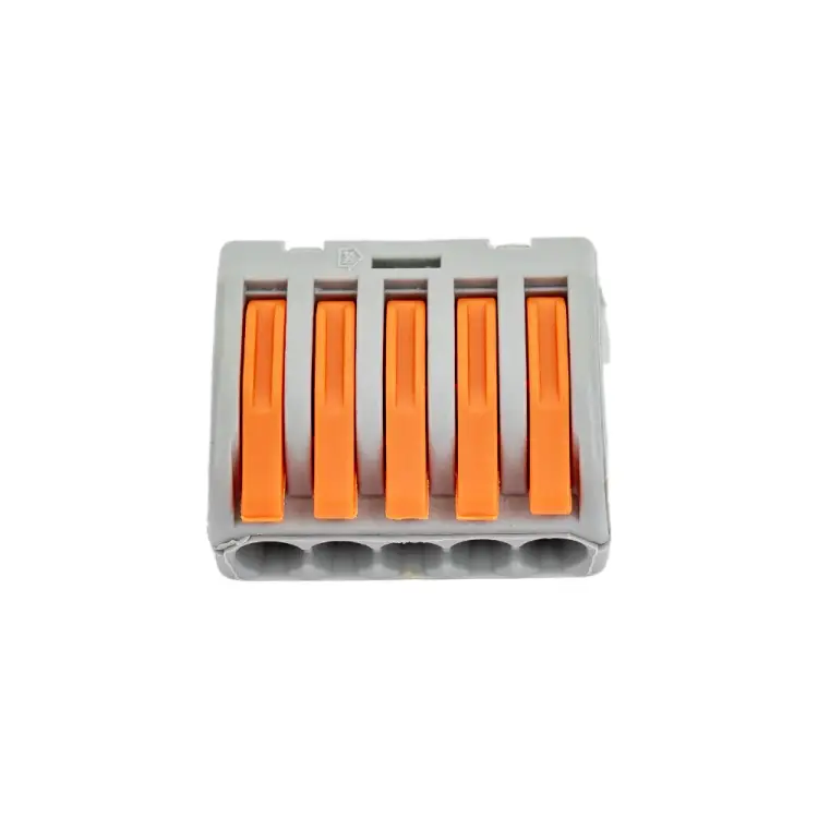 Клемма ЭРА серия 415 с рычагом 5 отверстий 0.082.5мм2 Б0057071