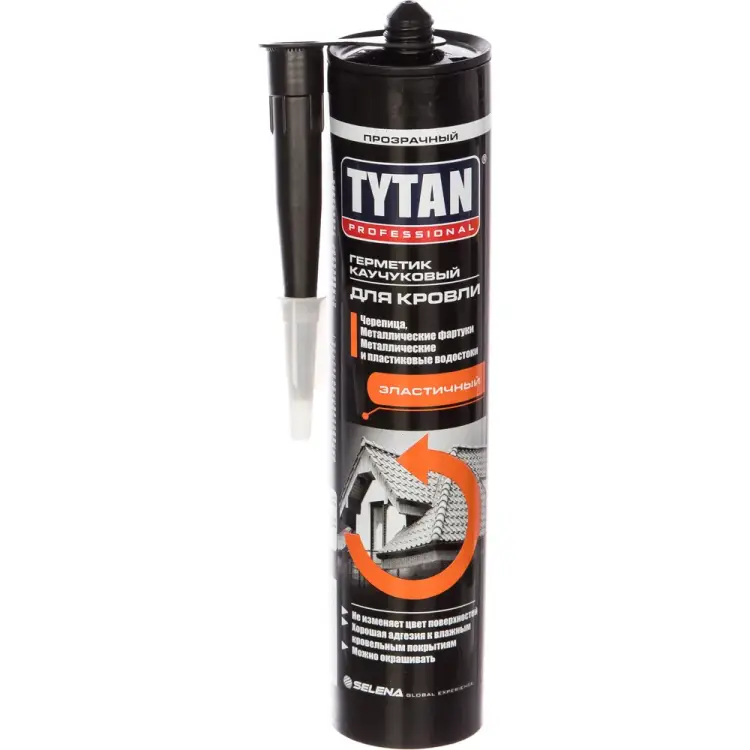 Каучуковый герметик для кровли Tytan PROFESSIONAL 91455