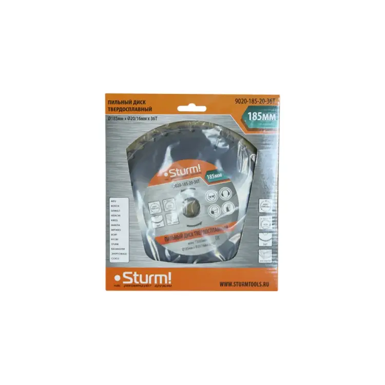 Пильный диск Sturm 9020-185-20-36T