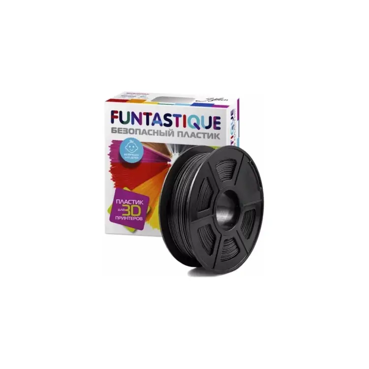 Пластик FUNTASTIQUE ABS-1KG-BK