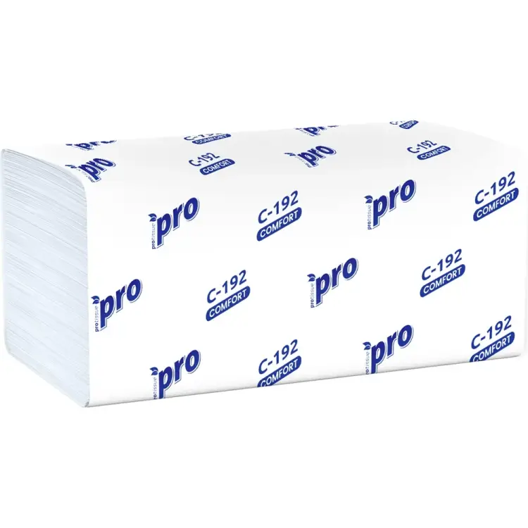 Бумажное листовое полотенце Protissue Г-С192