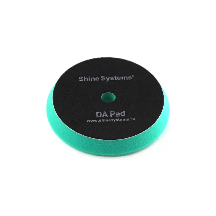 Экстра твердый полировальный круг Shine systems DA Foam Pad Green SS556 Экстра твердый полировальный круг Shine systems DA Foam Pad Green SS556