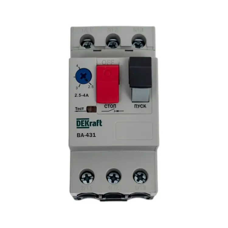 Автоматический выключатель защиты двигателя DEKraft ВА431 21227DEK