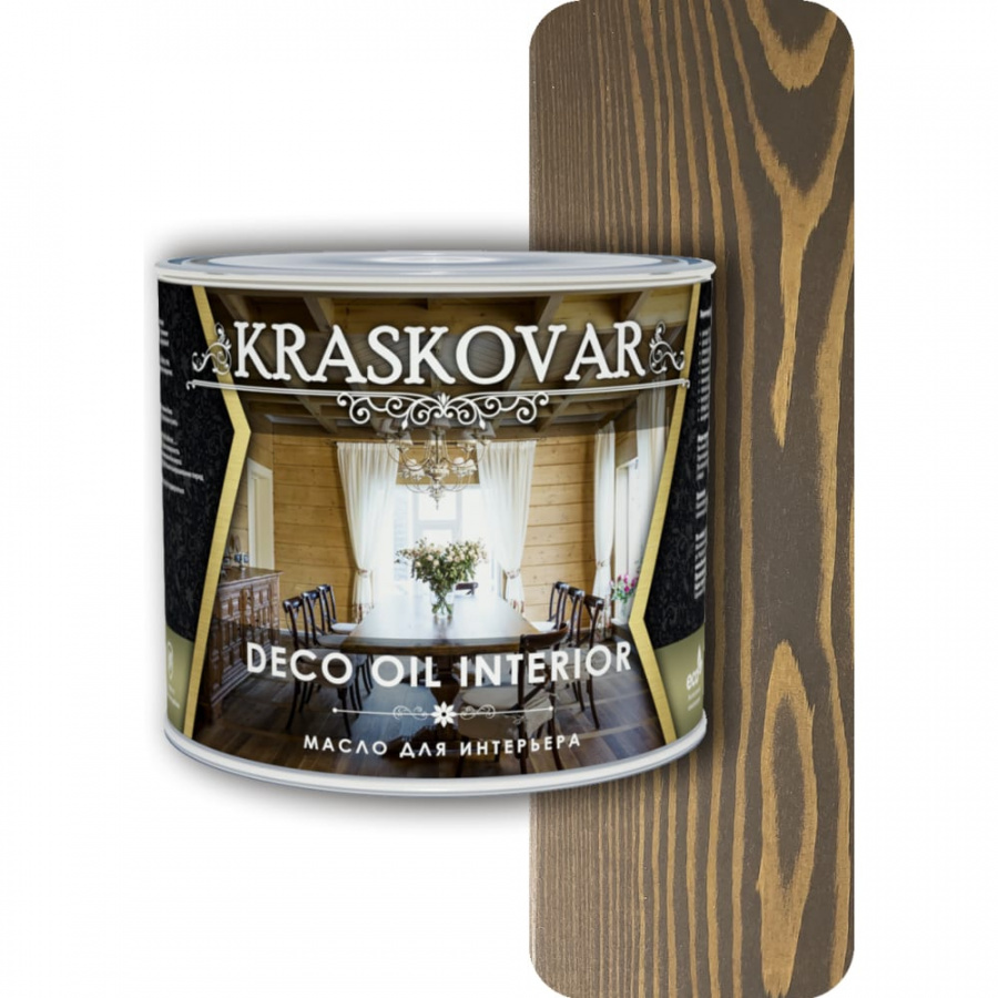 Масло для интерьера Kraskovar Deco Oil Interior