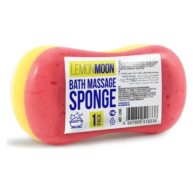 Губка для тела Lemon Moon L200 Губка для тела Lemon Moon L200