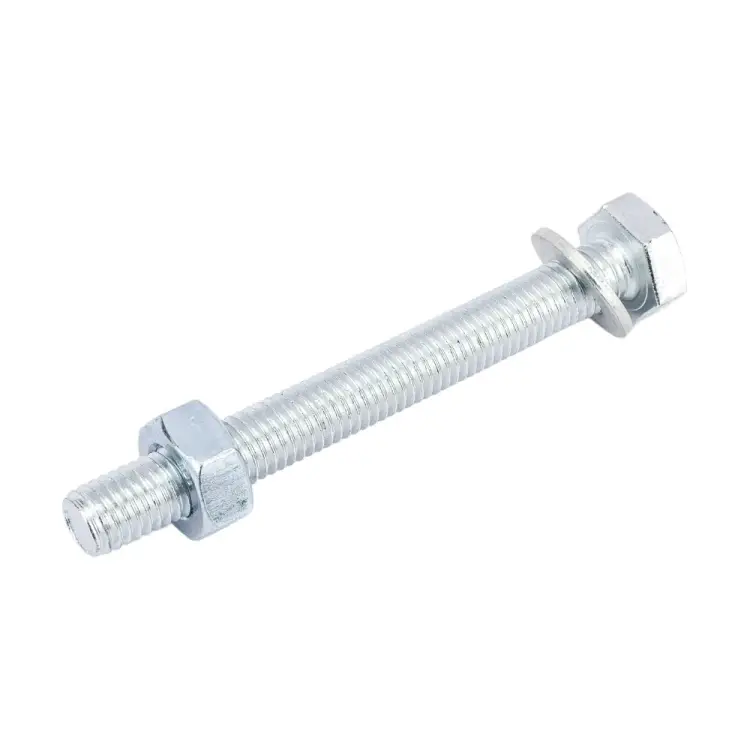 Оцинкованный шестигранный болт Tech-Krep М10х90 DIN933 (2 шт.) 114058