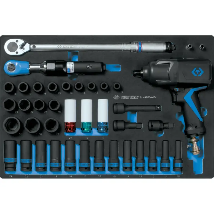 Набор пневмоинструмента KING TONY 9-44805AMPV Набор пневмоинструмента KING TONY 9-44805AMPV