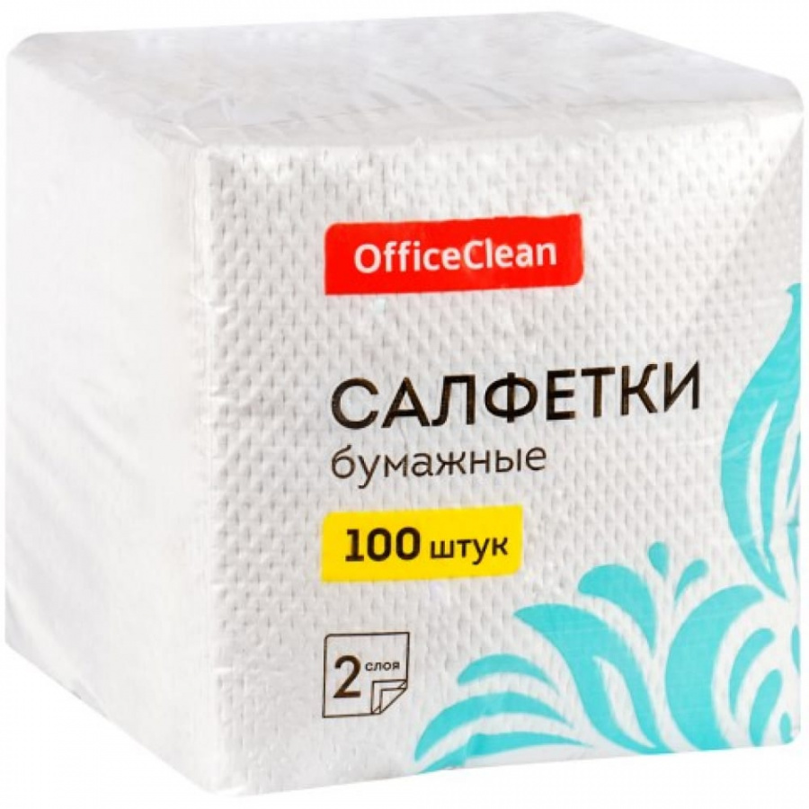 Двуслойные бумажные салфетки OfficeClean 309849